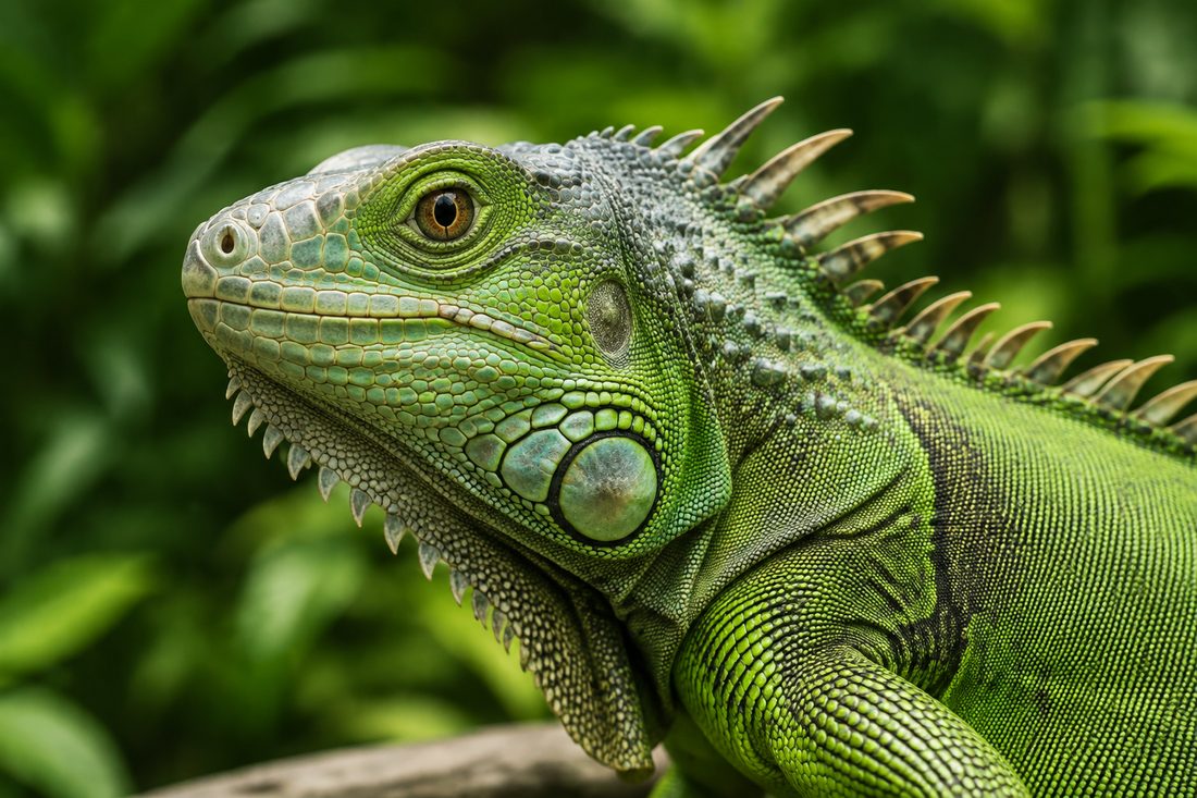 Iguana — reptile and wildlife diagnostics