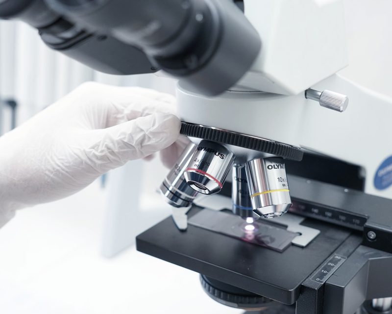 Microscope used for histopathology